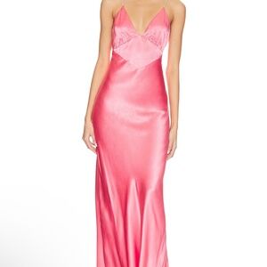 Capri Diamonte Slip Dress in Melon